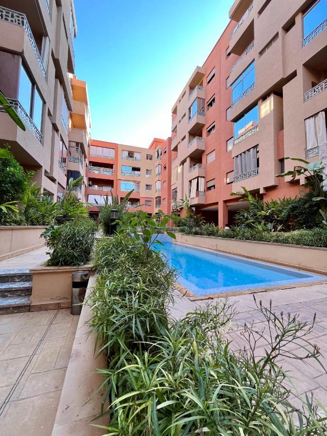 Bel Appartement A Marrakech En Residence Avec Piscine - Fibre & Netflix Marrakesh Extérieur photo