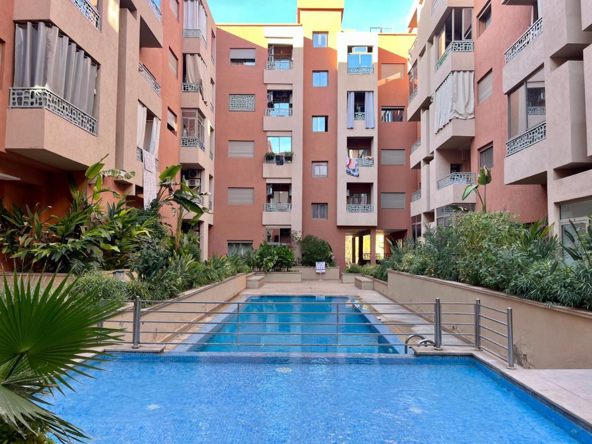 Bel Appartement A Marrakech En Residence Avec Piscine - Fibre & Netflix Marrakesh Extérieur photo